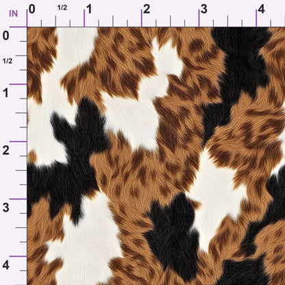 Calico Patches Pattern 6 Minky Fabric