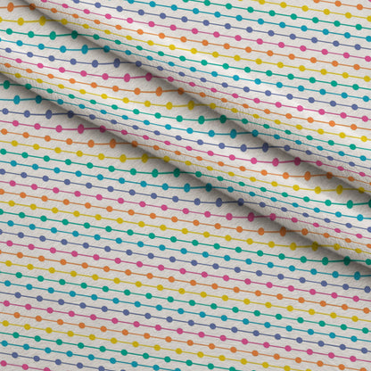 Candy Dots Pattern 15 Minky Fabric