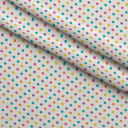 Candy Dots Pattern 17 Minky Fabric