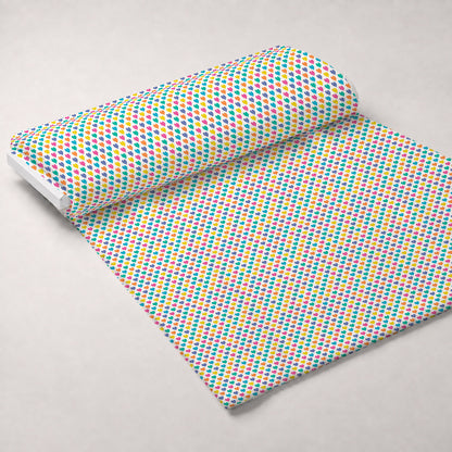 Candy Dots Pattern 4 Minky Fabric