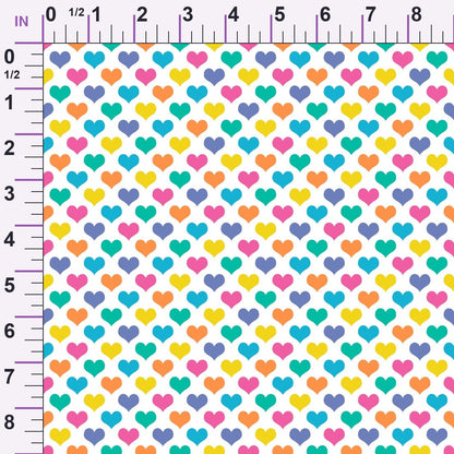 Candy Dots Pattern 4 Minky Fabric