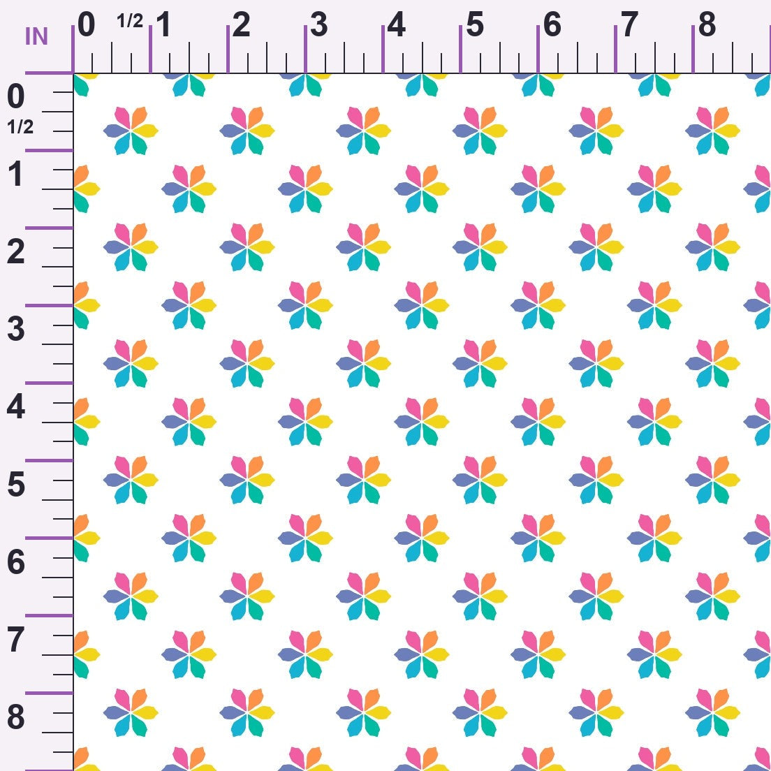Candy Dots Pattern 8 Minky Fabric