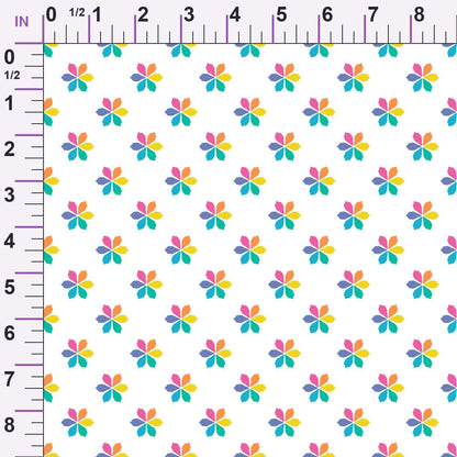 Candy Dots Pattern 8 Minky Fabric