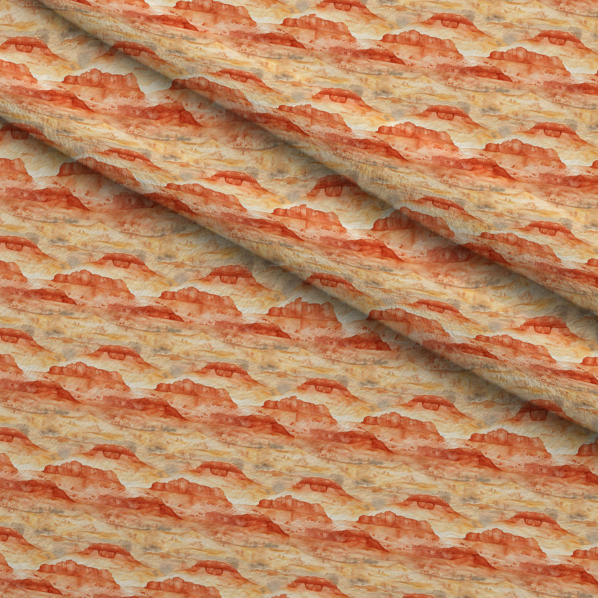 Canyon Blooms Pattern 1 Minky Fabric
