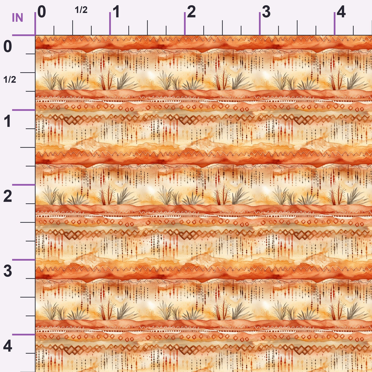Canyon Blooms Pattern 8 Minky Fabric