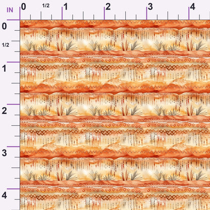 Canyon Blooms Pattern 8 Minky Fabric