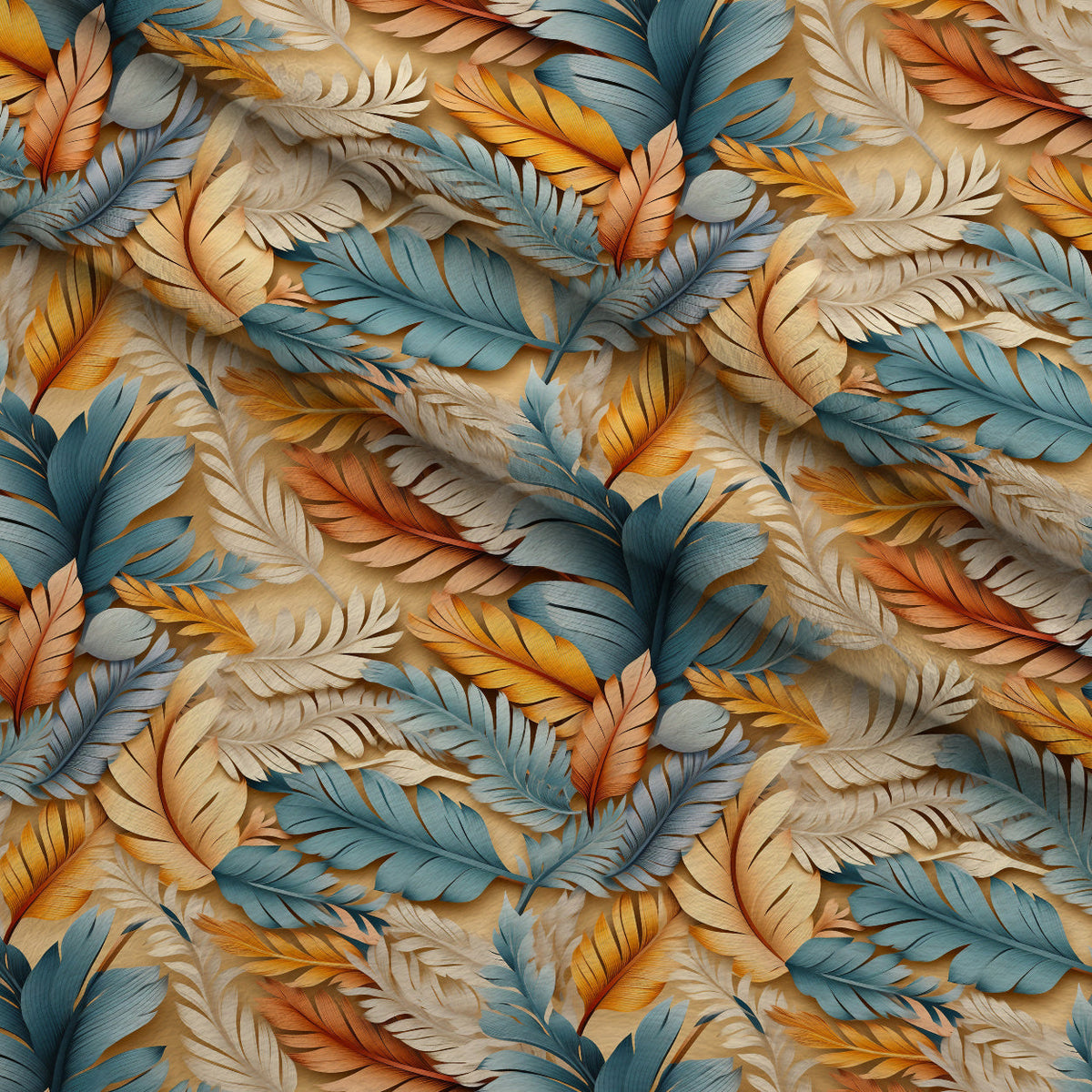 Canyon Plumes Pattern 11 Minky Fabric