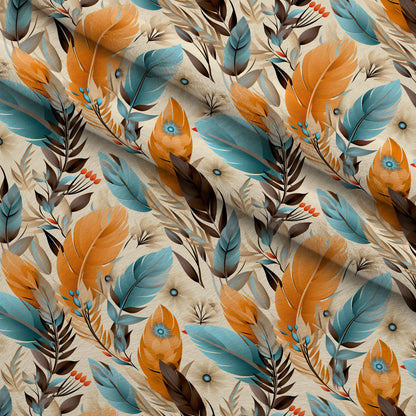 Canyon Plumes Pattern 16 Minky Fabric