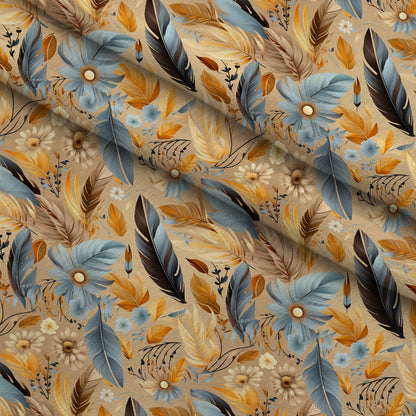 Canyon Plumes Pattern 19 Minky Fabric