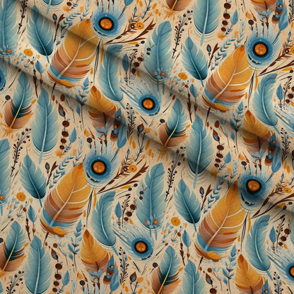 Canyon Plumes Pattern 6 Minky Fabric