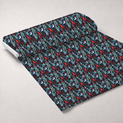 Cardinal Pines Pattern 10 Minky Fabric