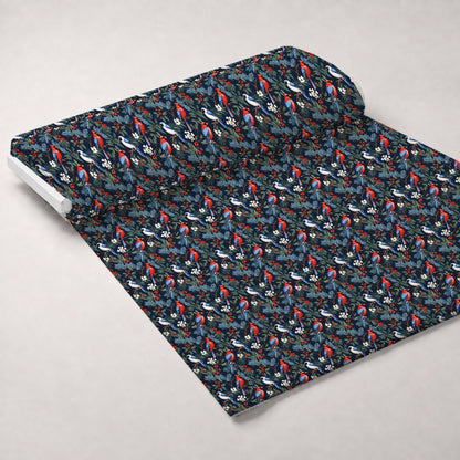 Cardinal Pines Pattern 2 Minky Fabric