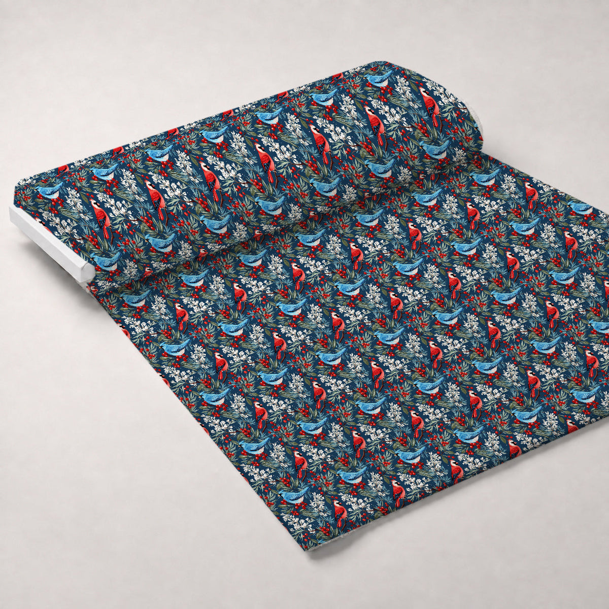 Cardinal Pines Pattern 5 Minky Fabric