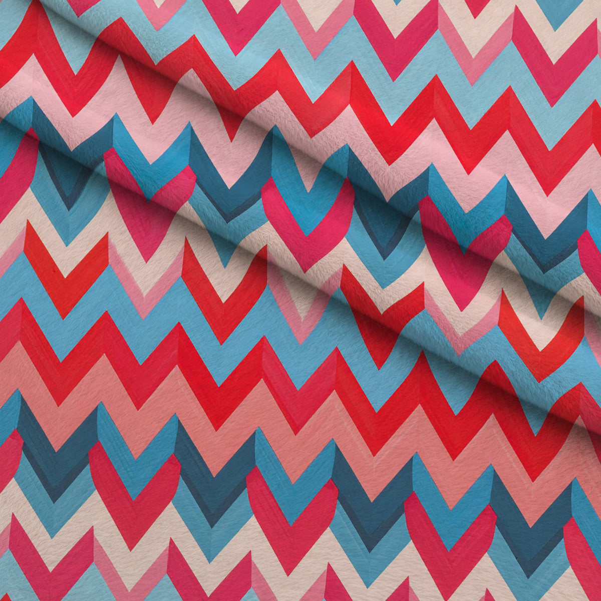 Carnival Garden Glow Pattern 3 Minky Fabric