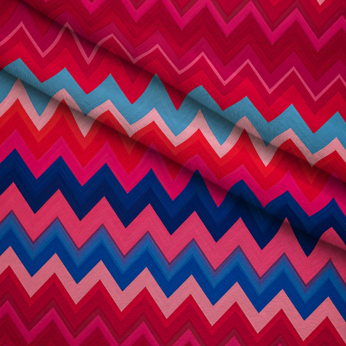 Carnival Garden Glow Pattern 4 Minky Fabric