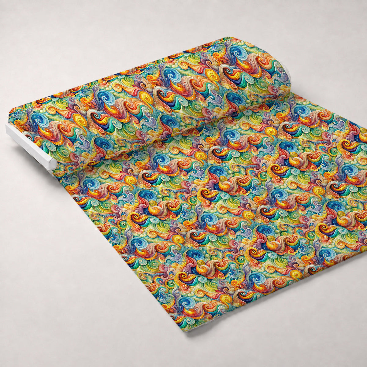 Carnival Swirls Pattern 10 Minky Fabric