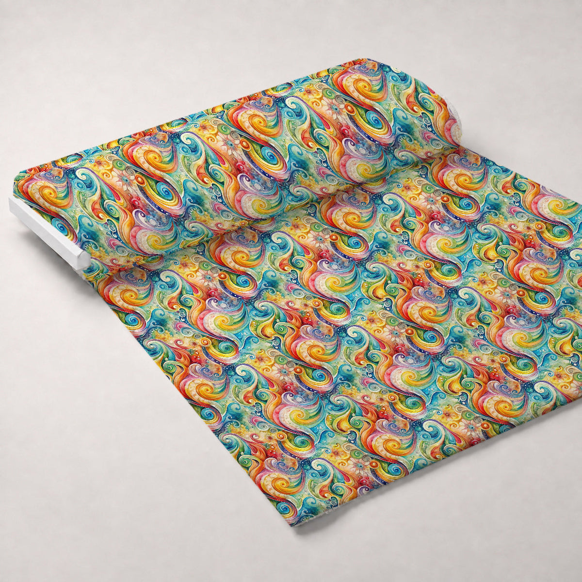 Carnival Swirls Pattern 11 Minky Fabric