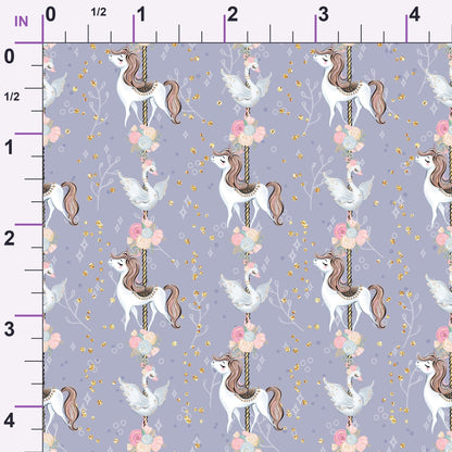Carousel Dreams Pattern 8 Minky Fabric