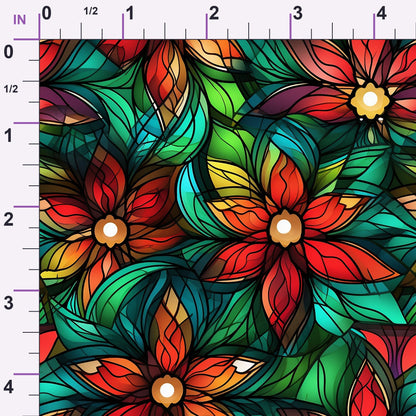 Cathedral Blooms Pattern 11 Minky Fabric