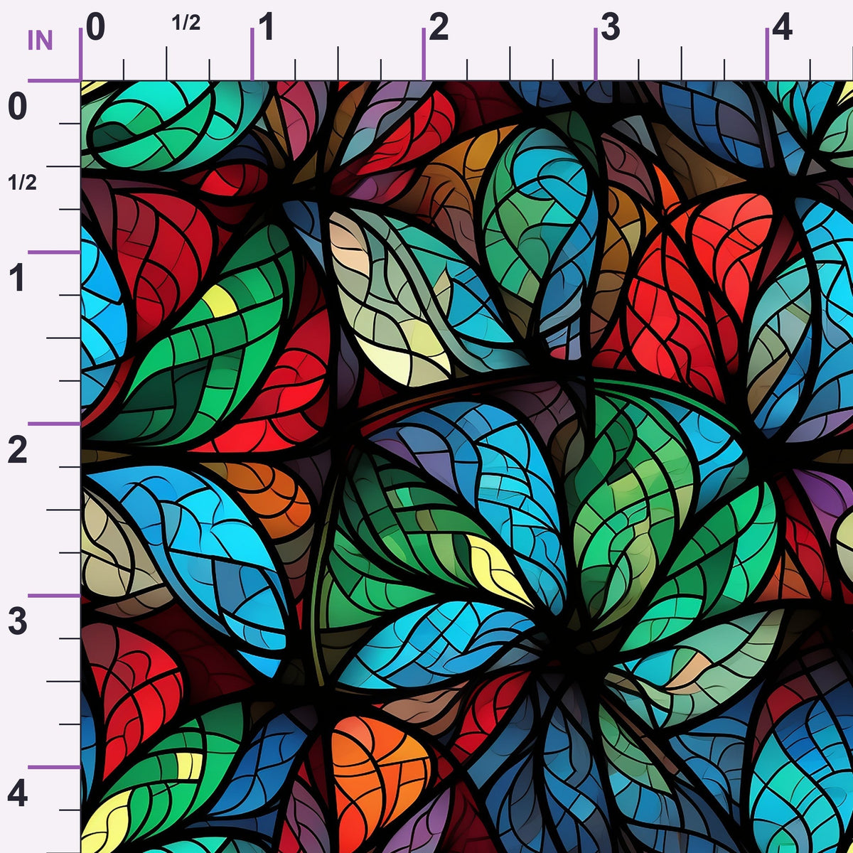 Cathedral Blooms Pattern 15 Minky Fabric