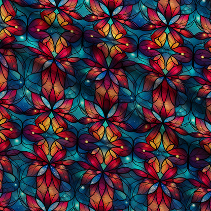 Cathedral Blooms Pattern 7 Minky Fabric