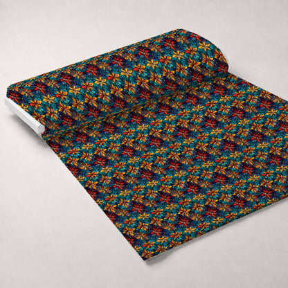 Cathedral Blooms Pattern 8 Minky Fabric