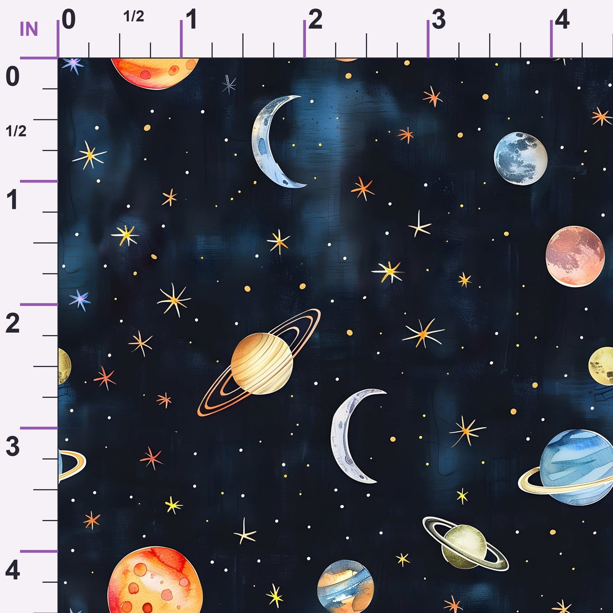 Celestial Dreams Pattern 1 Minky Fabric