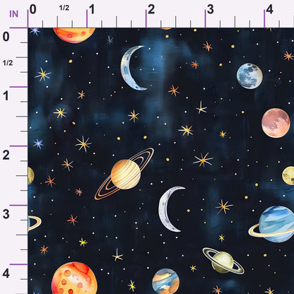 Celestial Dreams Pattern 1 Minky Fabric