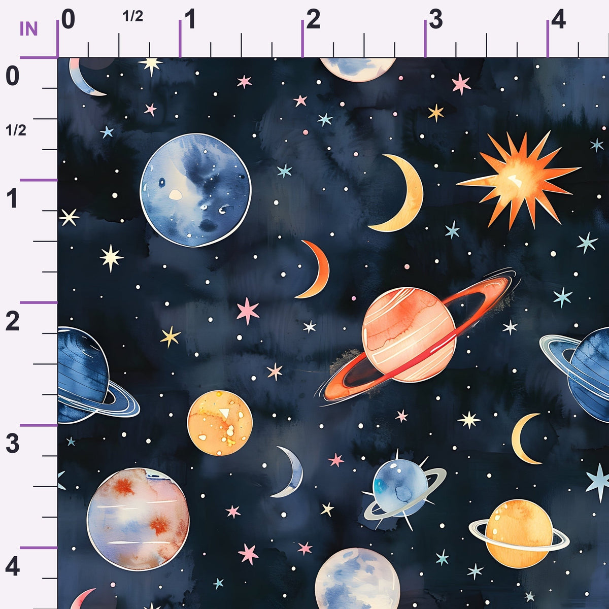 Celestial Dreams Pattern 13 Minky Fabric