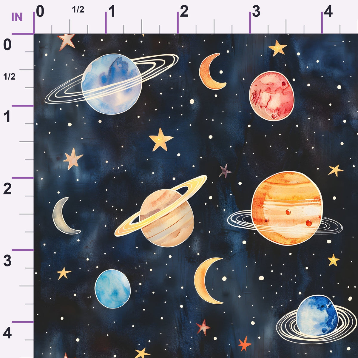 Celestial Dreams Pattern 9 Minky Fabric