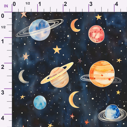Celestial Dreams Pattern 9 Minky Fabric