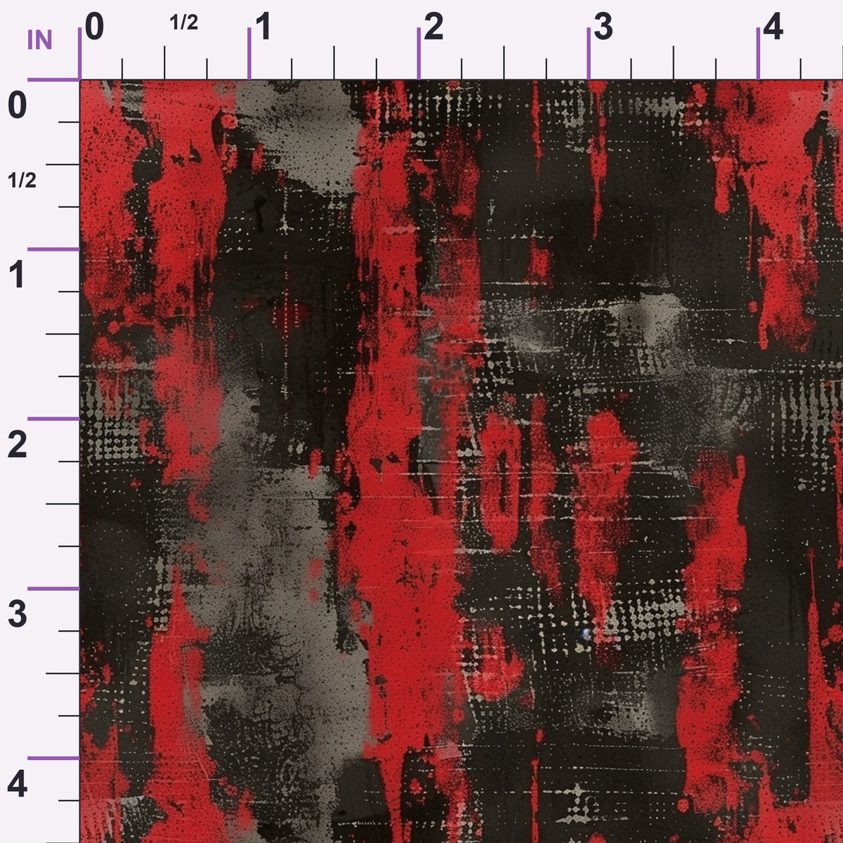 Charcoal Ember Pattern 2 Minky Fabric