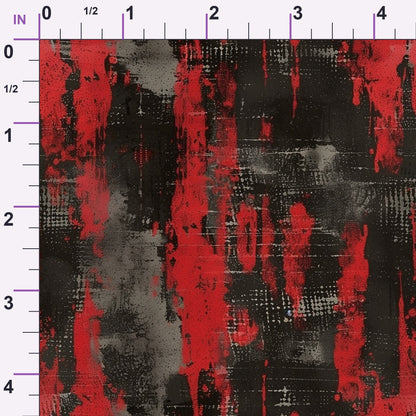 Charcoal Ember Pattern 2 Minky Fabric