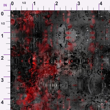 Charcoal Ember Pattern 3 Minky Fabric