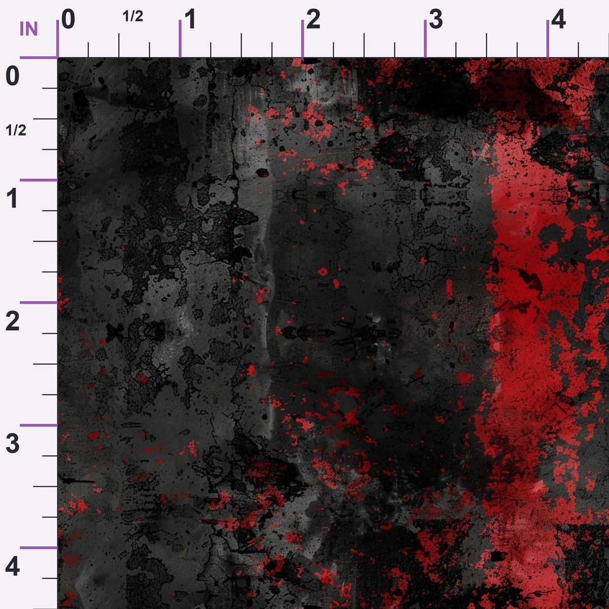 Charcoal Ember Pattern 7 Minky Fabric