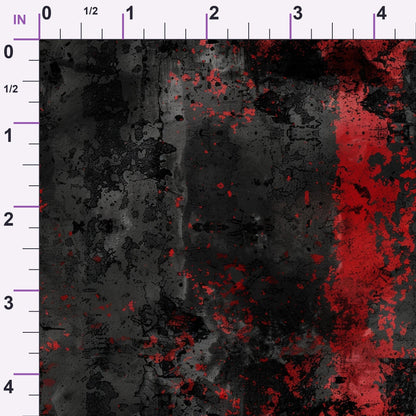 Charcoal Ember Pattern 7 Minky Fabric