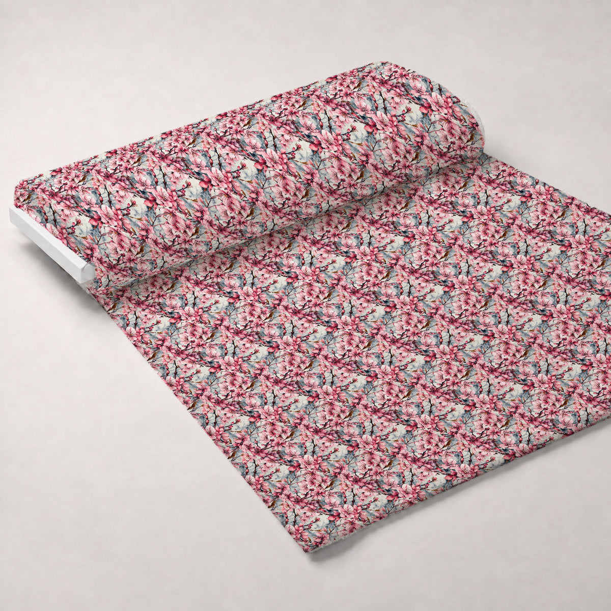 Cherry Blossom Pattern 4 Minky Fabric