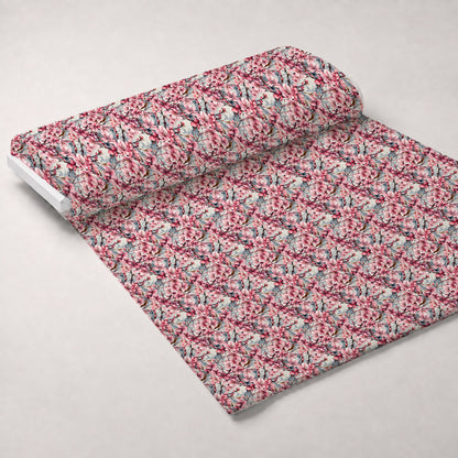 Cherry Blossom Pattern 4 Minky Fabric