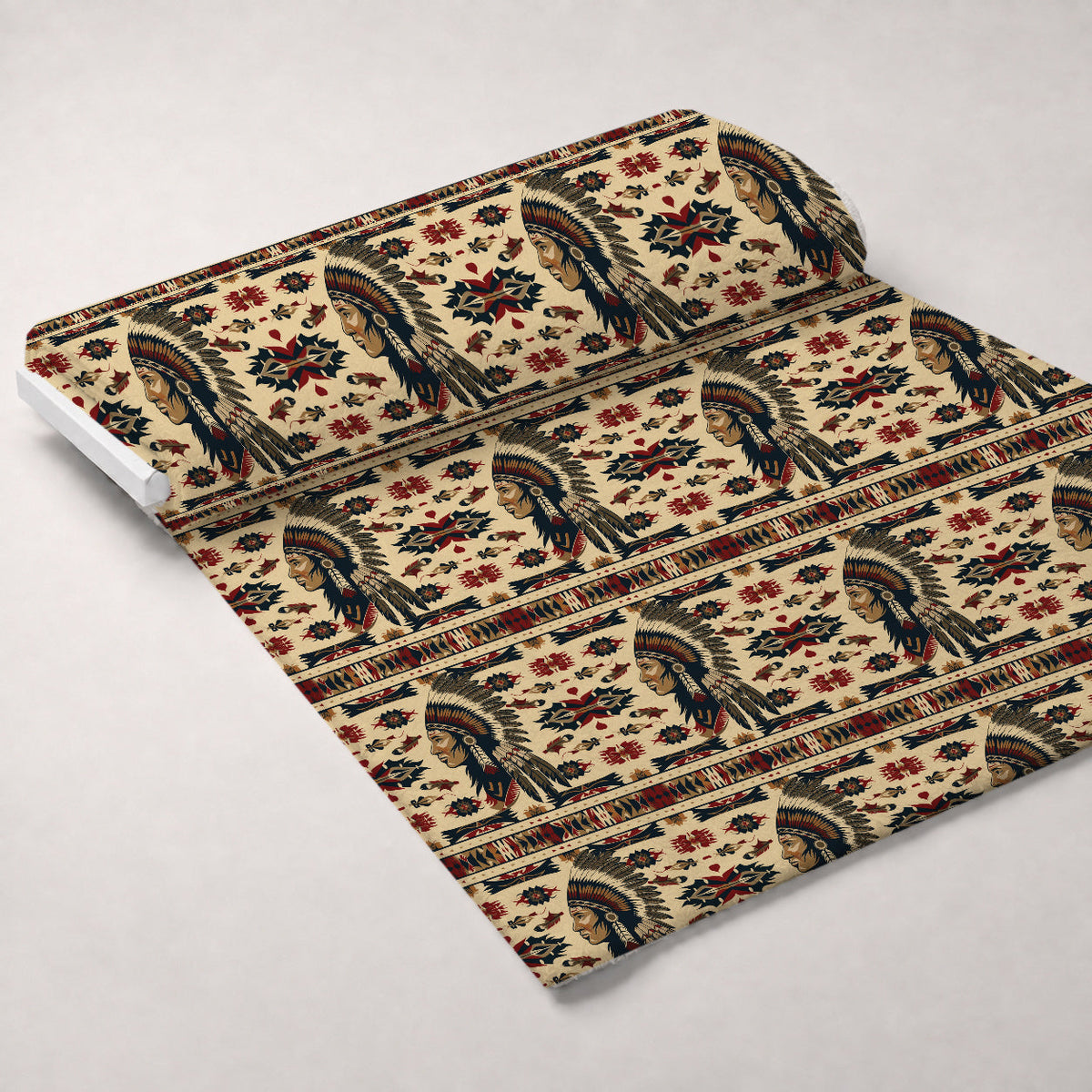 Chieftain Spirit Pattern 1 Minky Fabric