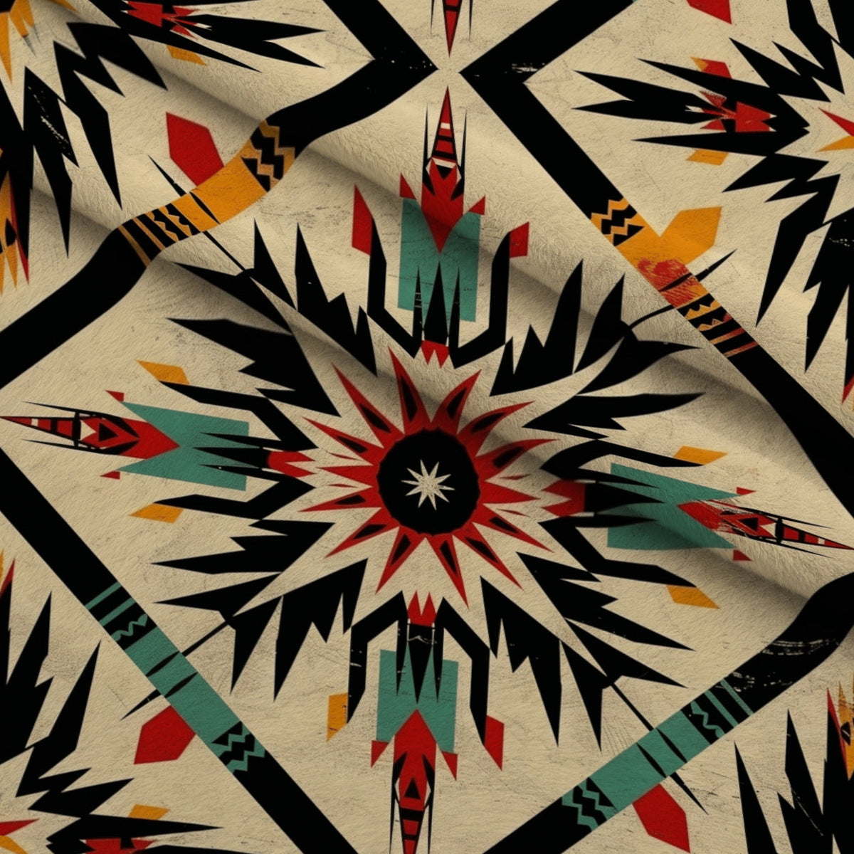 Chieftain Spirit Pattern 10 Minky Fabric