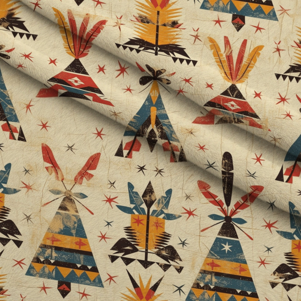 Chieftain Spirit Pattern 11 Minky Fabric