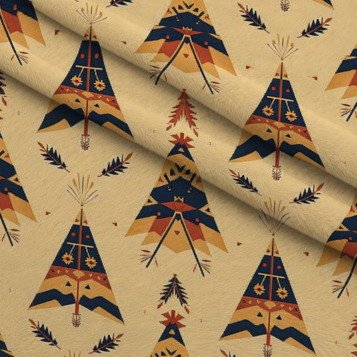 Chieftain Spirit Pattern 2 Minky Fabric