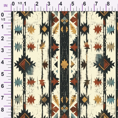 Chieftain Spirit Pattern 3 Minky Fabric