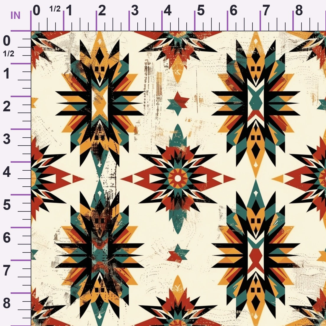 Chieftain Spirit Pattern 4 Minky Fabric