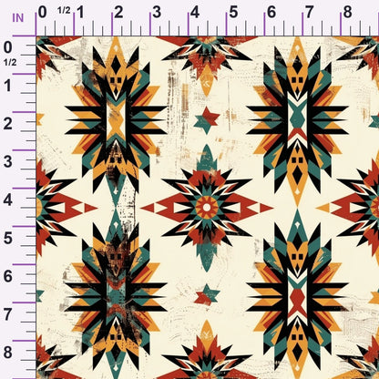 Chieftain Spirit Pattern 4 Minky Fabric