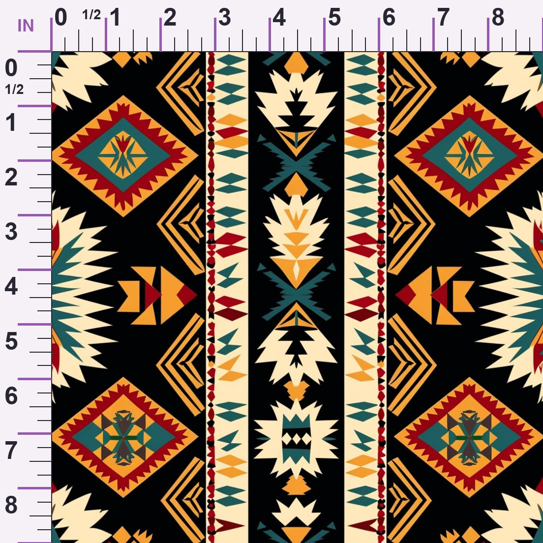 Chieftain Spirit Pattern 5 Minky Fabric