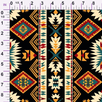 Chieftain Spirit Pattern 5 Minky Fabric