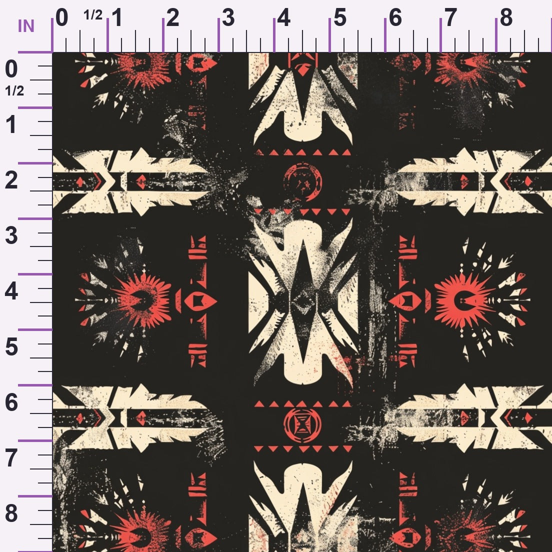 Chieftain Spirit Pattern 6 Minky Fabric