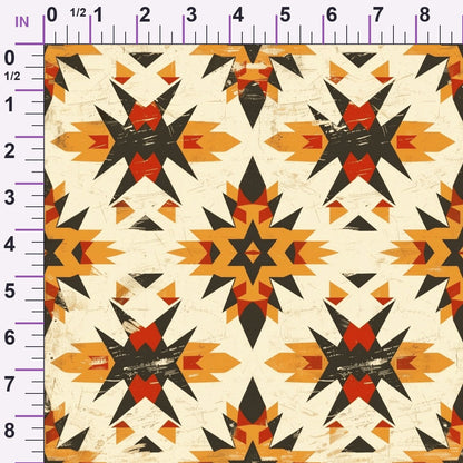 Chieftain Spirit Pattern 8 Minky Fabric