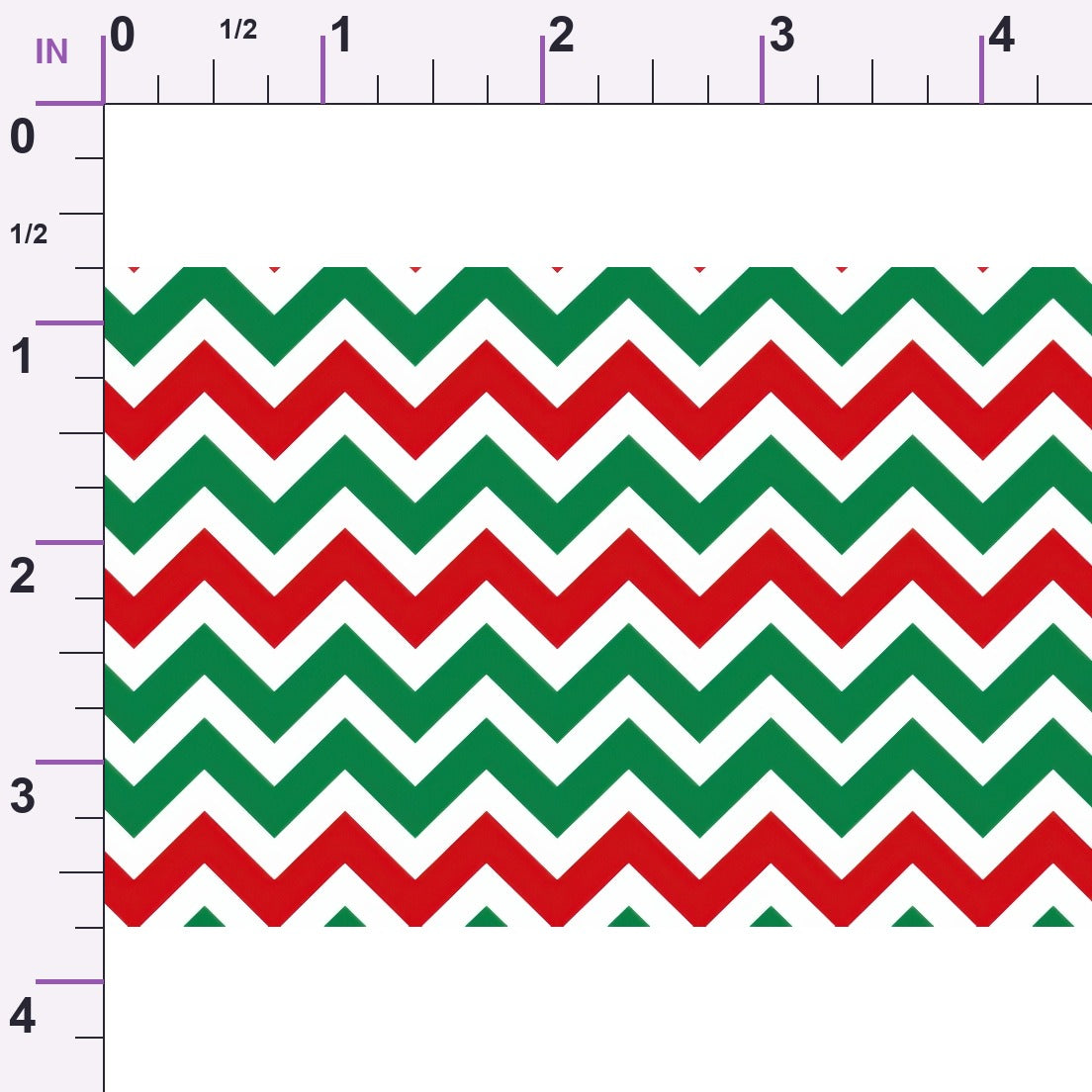 Christmas Chevron Pattern Minky Fabric